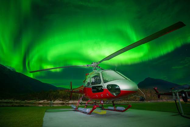 Which helicopter has the longest range