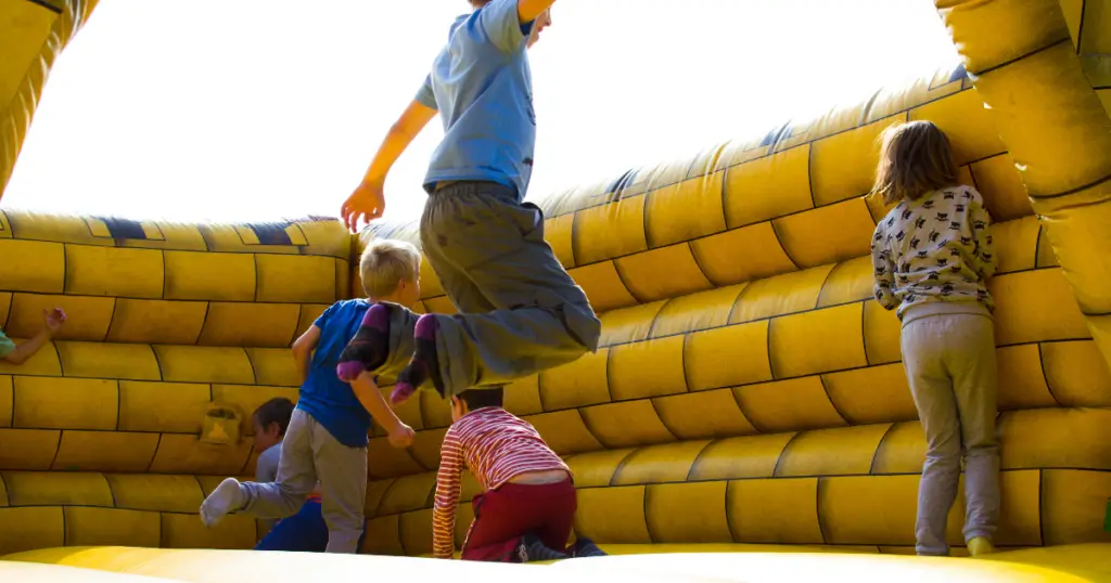 Can adults go in bounce houses